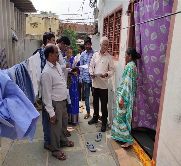 Warangal Urban District                                                                                                                                                                                                                                    - Socio Economic Census                                                                                                                                  - SES 77TH ROUND-FILED INSPECTION BY SRI RANGARAO SIR FORM DES IN KASHIBUGGA WARAGAL URBAN                                                                                                                                                                        - dt.20/11/2019          